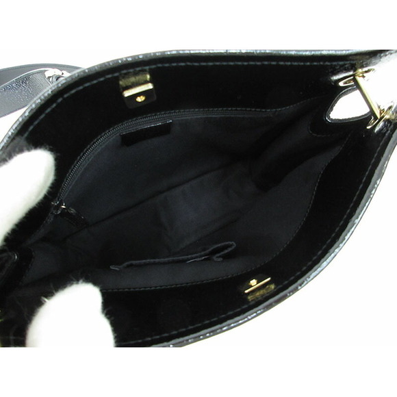 GUCCI GG Eclipse Black Crossbody Bag Black Canvas - Picture 7 of 10